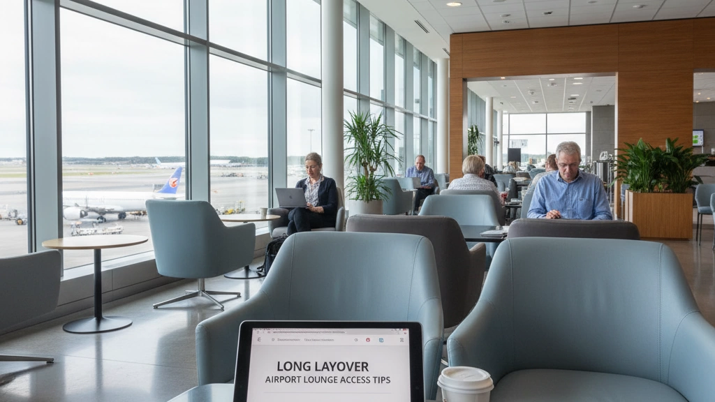 Long layover airport lounge access tips